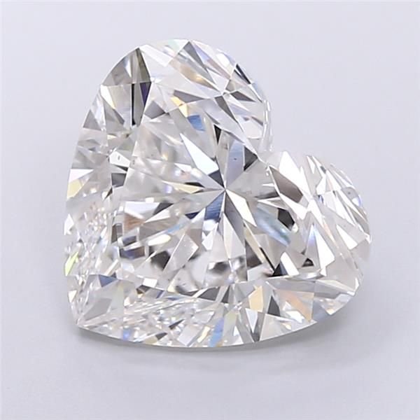 10.06ct F VS2 Rare Carat Ideal Cut Heart Lab Grown Diamond