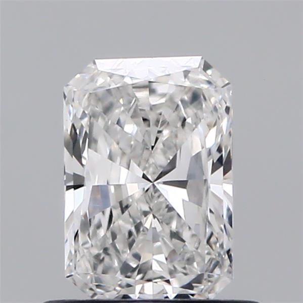 0.64ct F VS1 Very Good Cut Radiant Lab Grown Diamond