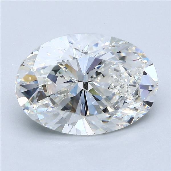 4.01ct H VS2 Good Cut Oval Diamond