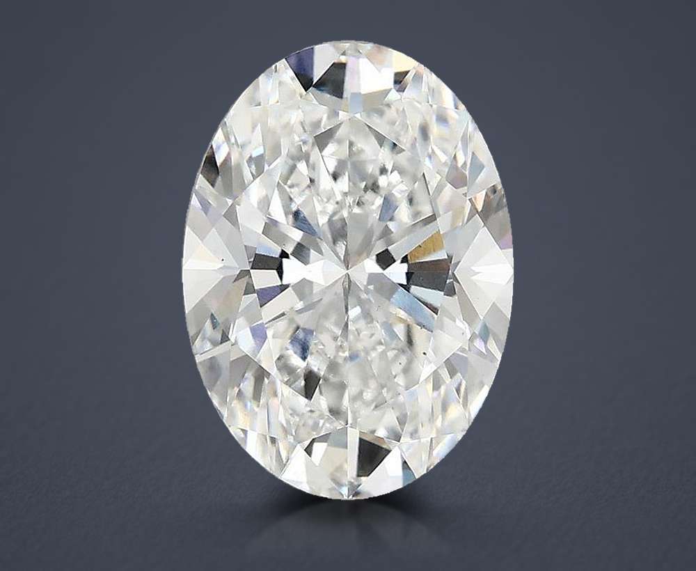3.00 Carat Oval Lab Diamond
