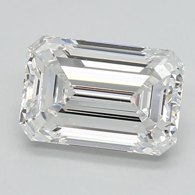 1.66ct E VS1 Excellent Cut Emerald Lab Grown Diamond