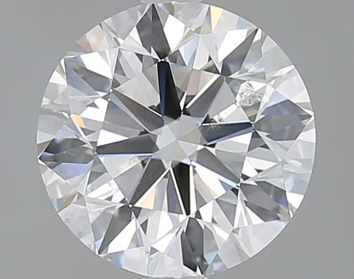 2.50ct D SI2 Rare Carat Ideal Cut Round Diamond