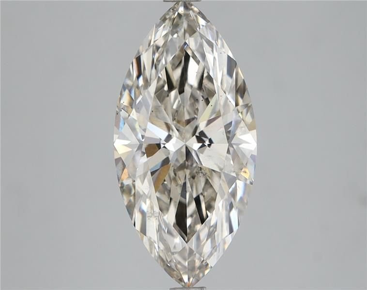 3.12ct I SI1 Rare Carat Ideal Cut Marquise Lab Grown Diamond