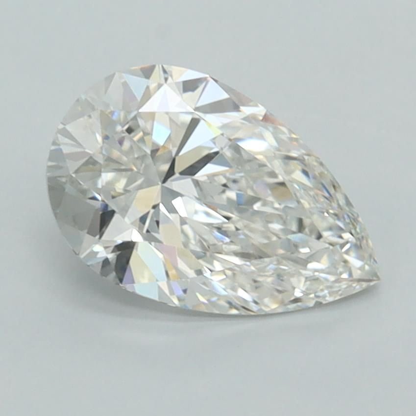 1.54ct F VVS2 Rare Carat Ideal Cut Pear Lab Grown Diamond