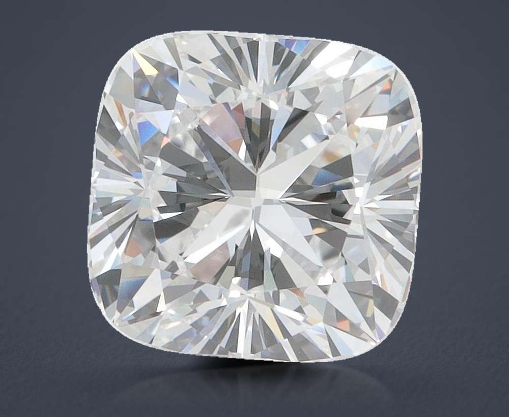 4.11 Carat Cushion Lab Diamond