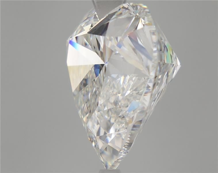 21.06ct F VS2 Rare Carat Ideal Cut Heart Lab Grown Diamond