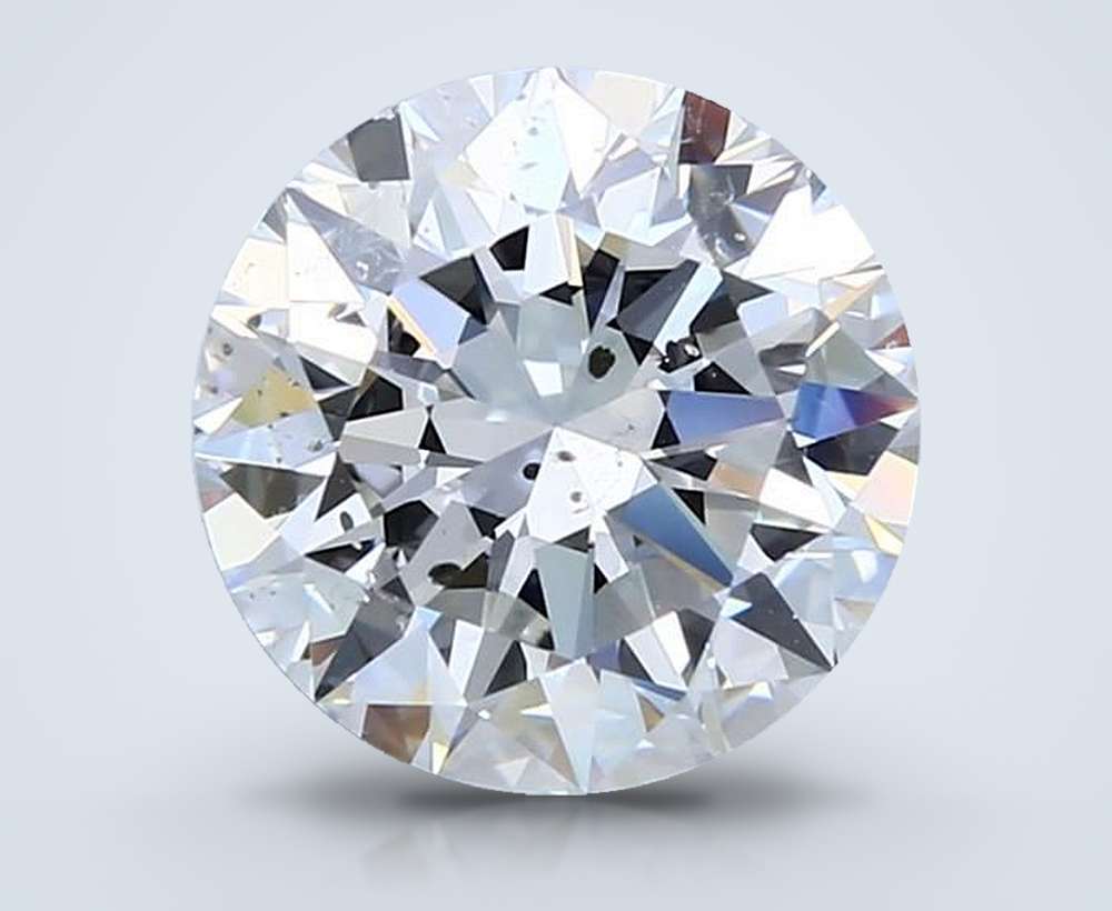 3.01 Carat Round Natural Diamond