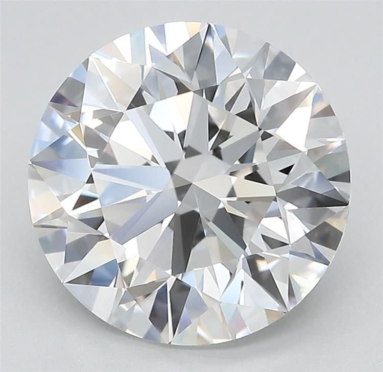 4.56ct D IF Rare Carat Ideal Cut Round Lab Grown Diamond