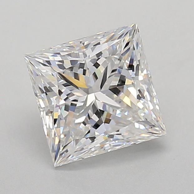 2.10ct E VVS2 Rare Carat Ideal Cut Princess Lab Grown Diamond