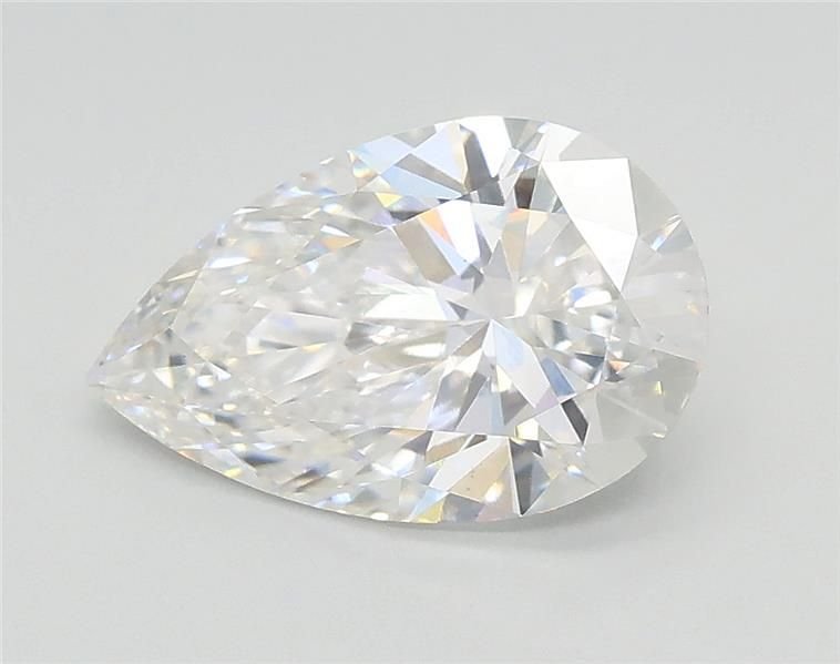 1.52ct F VS1 Rare Carat Ideal Cut Pear Lab Grown Diamond