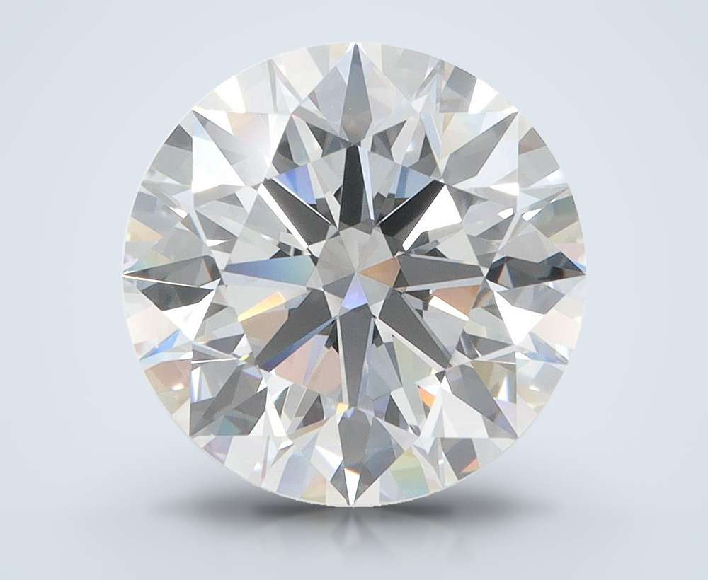 5.28 Carat Round Lab Diamond