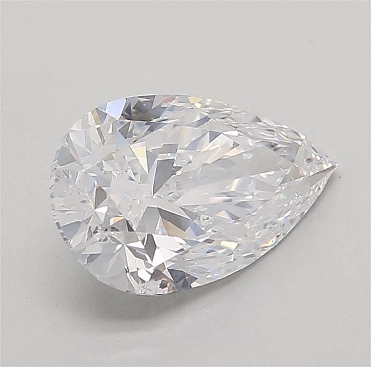 2.50ct D SI2 Rare Carat Ideal Cut Pear Diamond