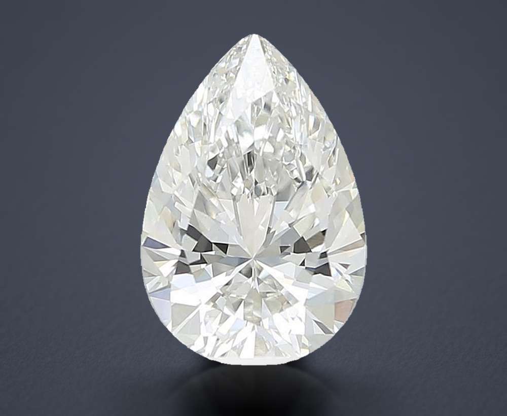 3.27 Carat Pear Lab Diamond
