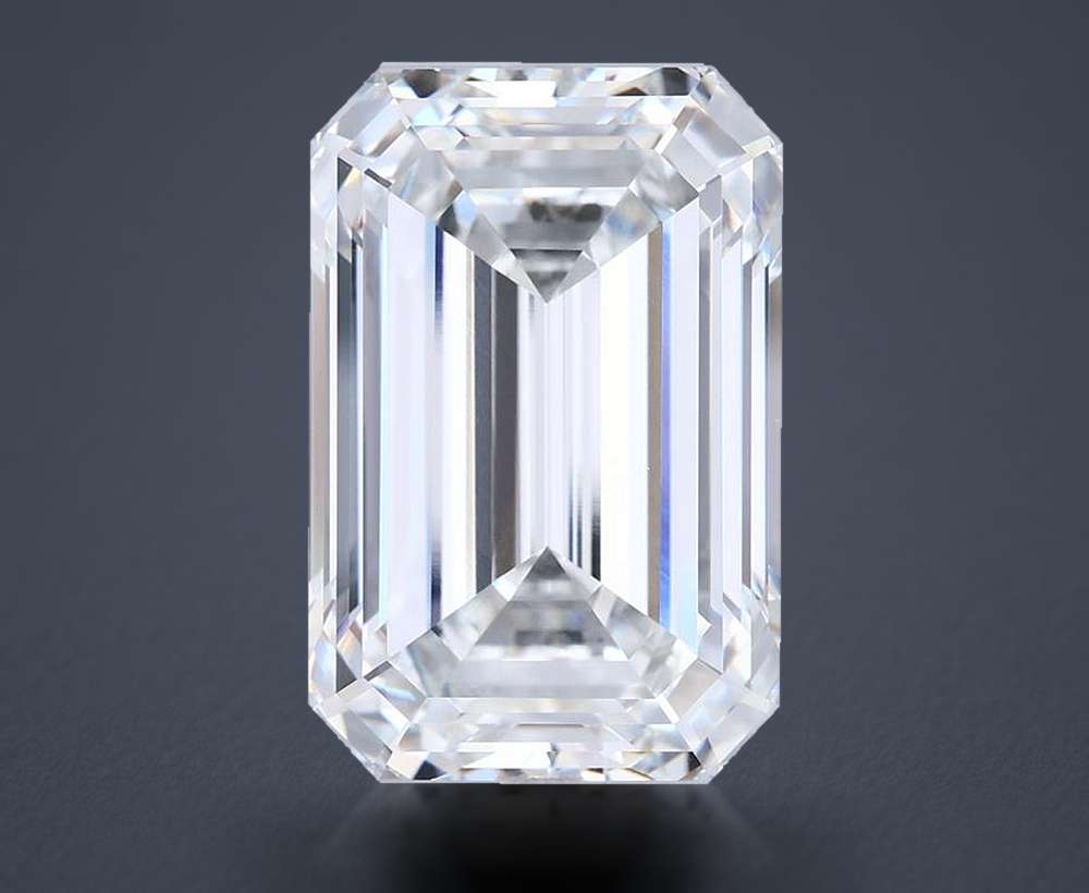 11.09 Carat Emerald Lab Diamond