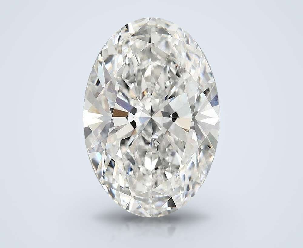 6.00 Carat Oval Lab Diamond