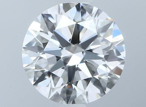 1.77ct D FL Rare Carat Ideal Cut Round Diamond