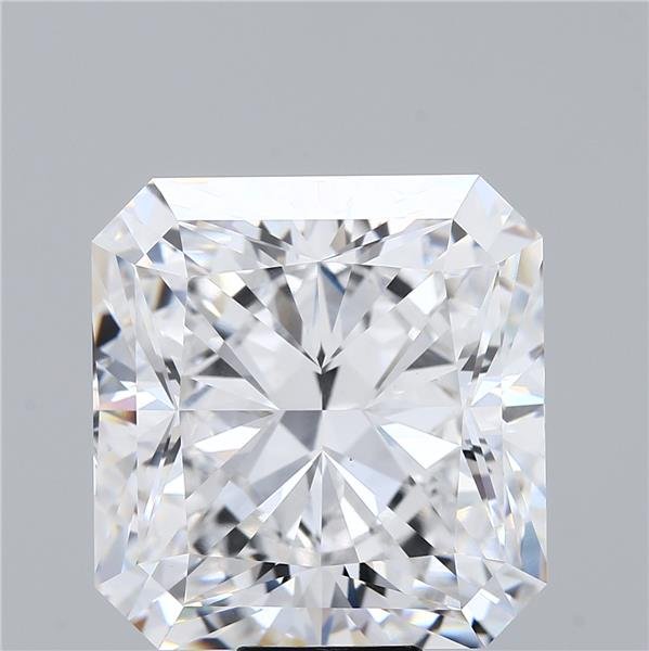 17.58ct D VS1 Rare Carat Ideal Cut Radiant Lab Grown Diamond