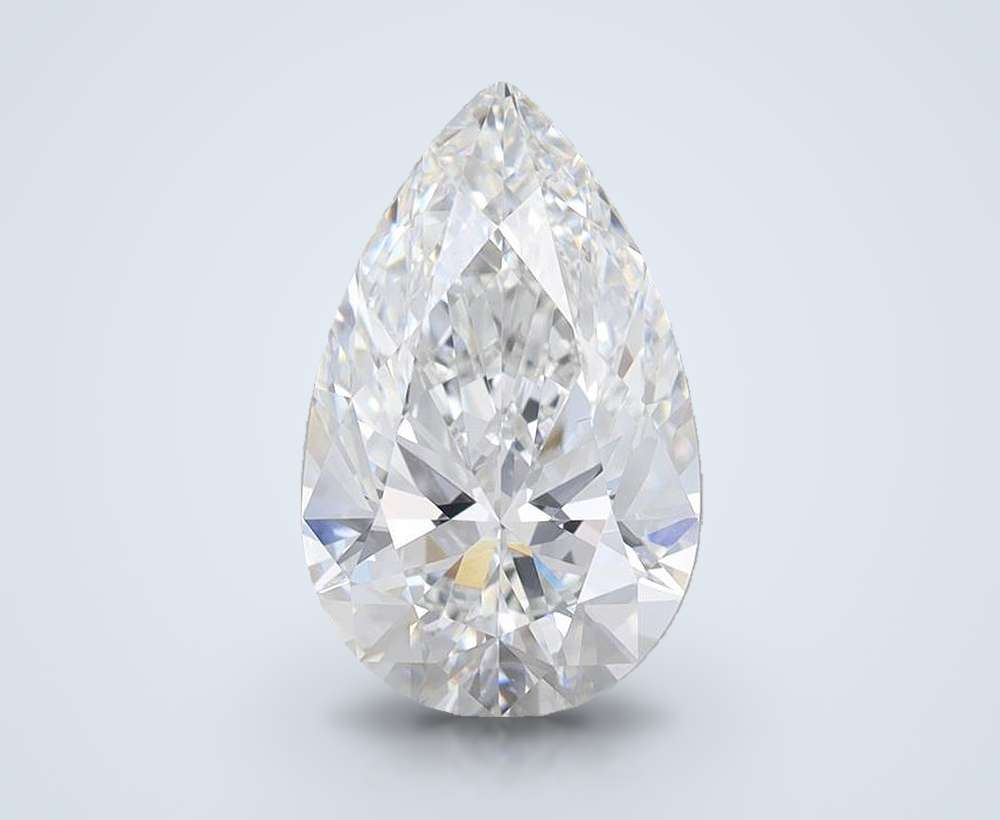 3.52 Carat Pear Lab Diamond