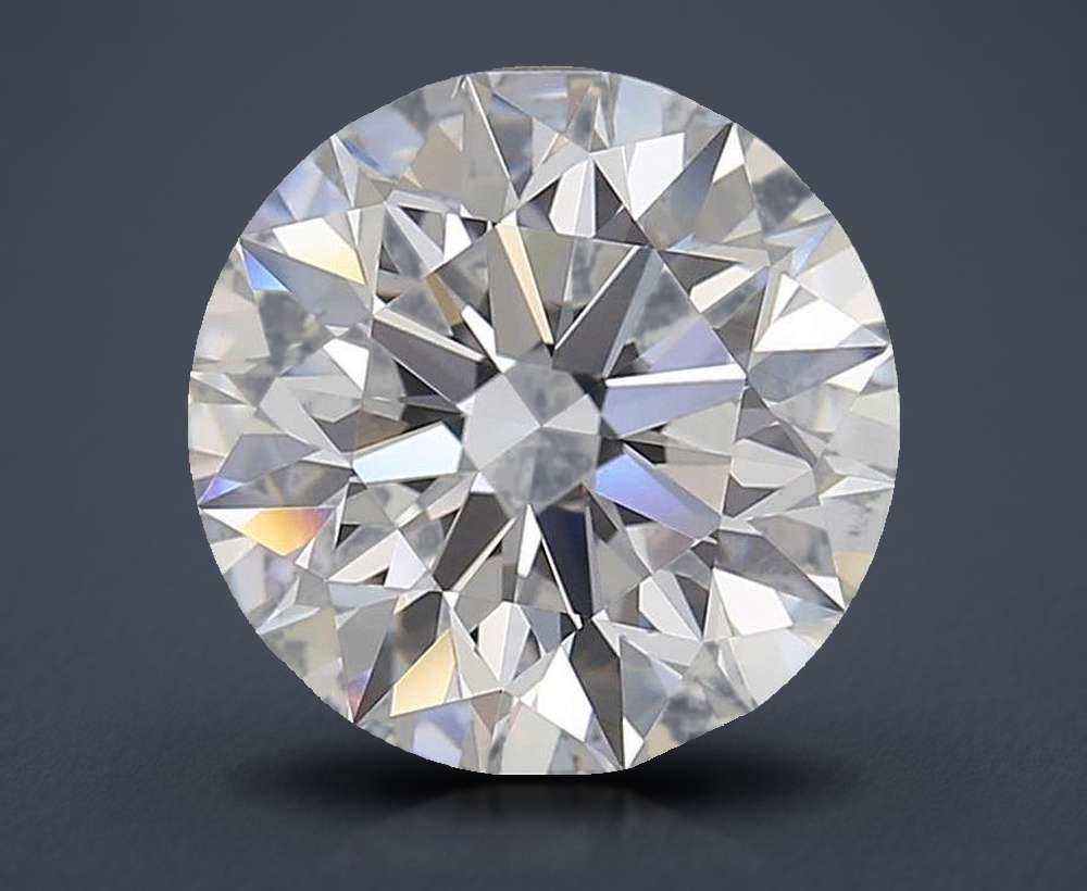 4.02 Carat Round Lab Diamond