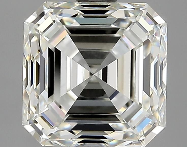 2.50ct J VS1 Rare Carat Ideal Cut Asscher Diamond