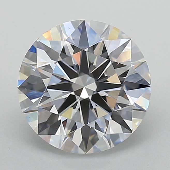 3.21ct E VS1 Rare Carat Ideal Cut Round Lab Grown Diamond