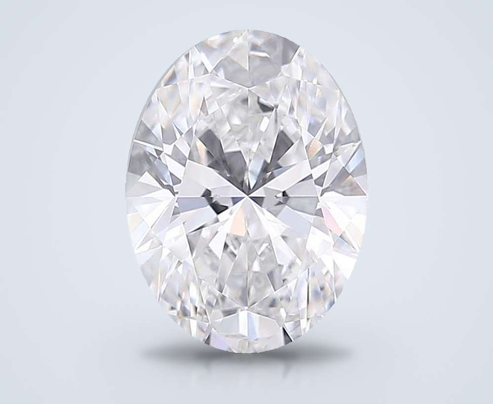 4.32 Carat Oval Lab Diamond