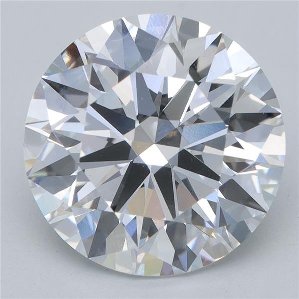 4.10ct E VS1 Rare Carat Ideal Cut Round Lab Grown Diamond