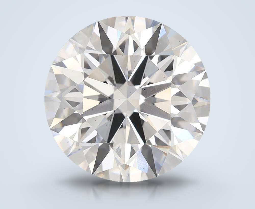 6.63 Carat Round Lab Diamond