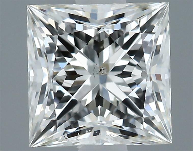0.59ct I SI2 Rare Carat Ideal Cut Princess Diamond