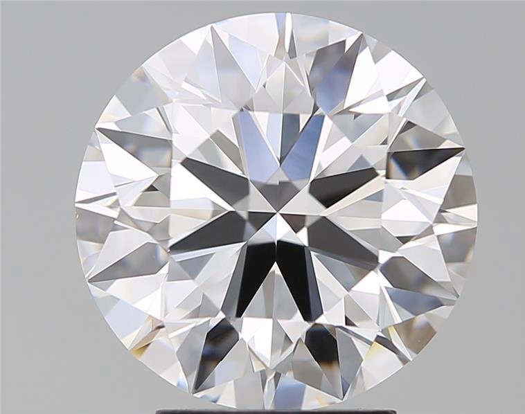 3.71ct D VS2 Rare Carat Ideal Cut Round Diamond