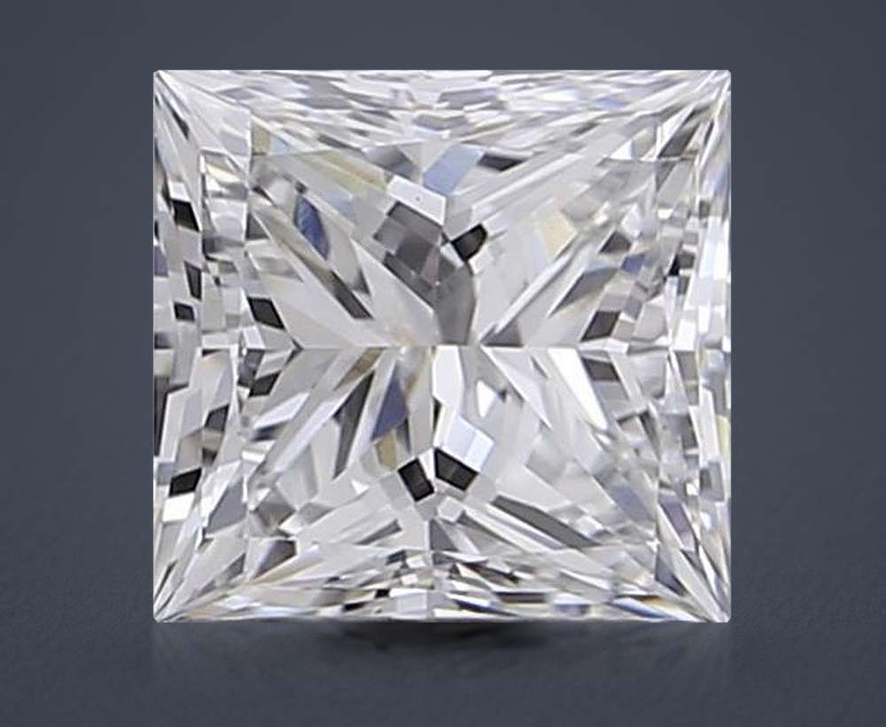 0.84 Carat Princess Lab Diamond