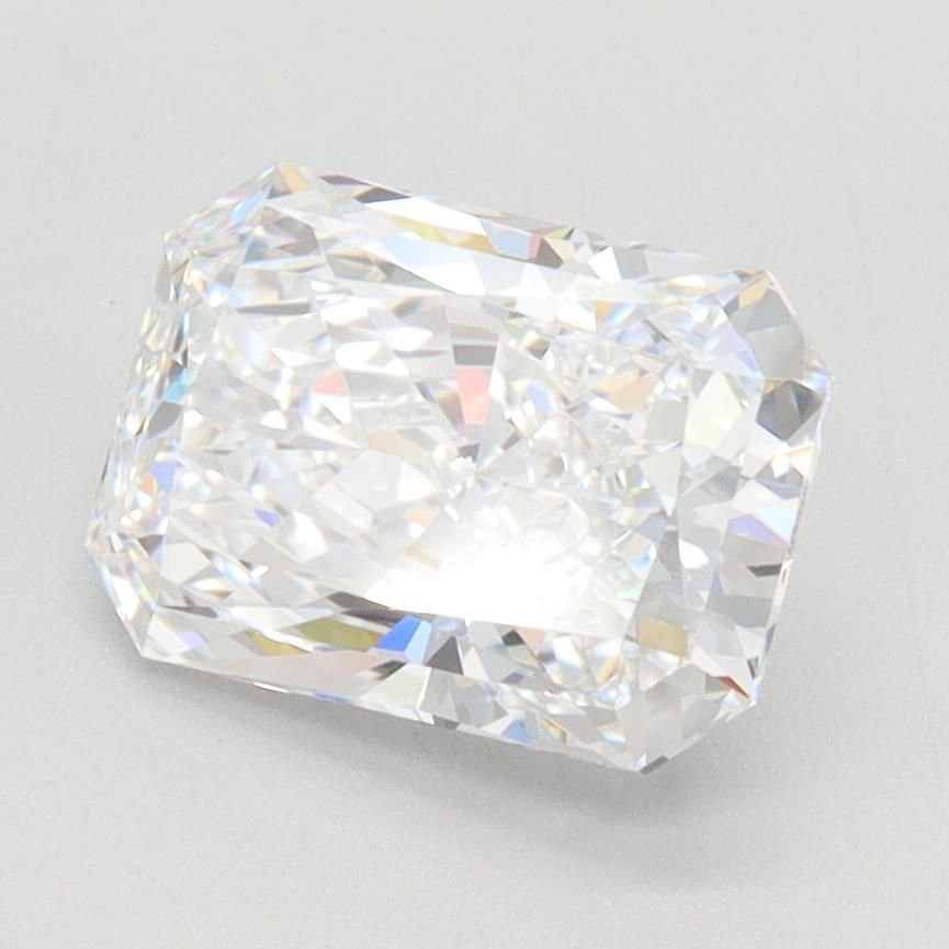 2.07ct D VVS2 Rare Carat Ideal Cut Radiant Lab Grown Diamond