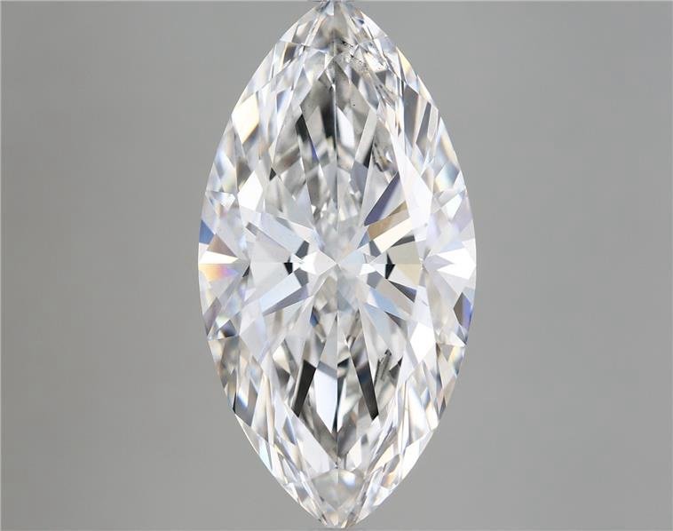 6.16ct H VS2 Rare Carat Ideal Cut Marquise Lab Grown Diamond