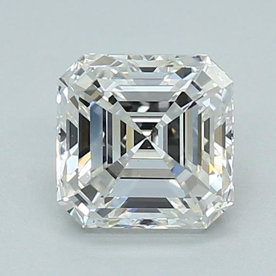 1.01ct F VS1 Rare Carat Ideal Cut Asscher Lab Grown Diamond