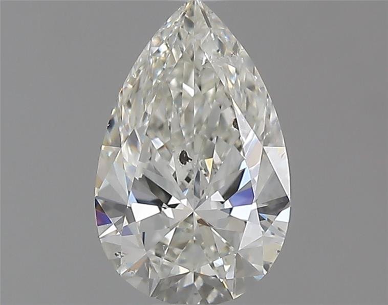 0.90ct H SI2 Rare Carat Ideal Cut Pear Diamond