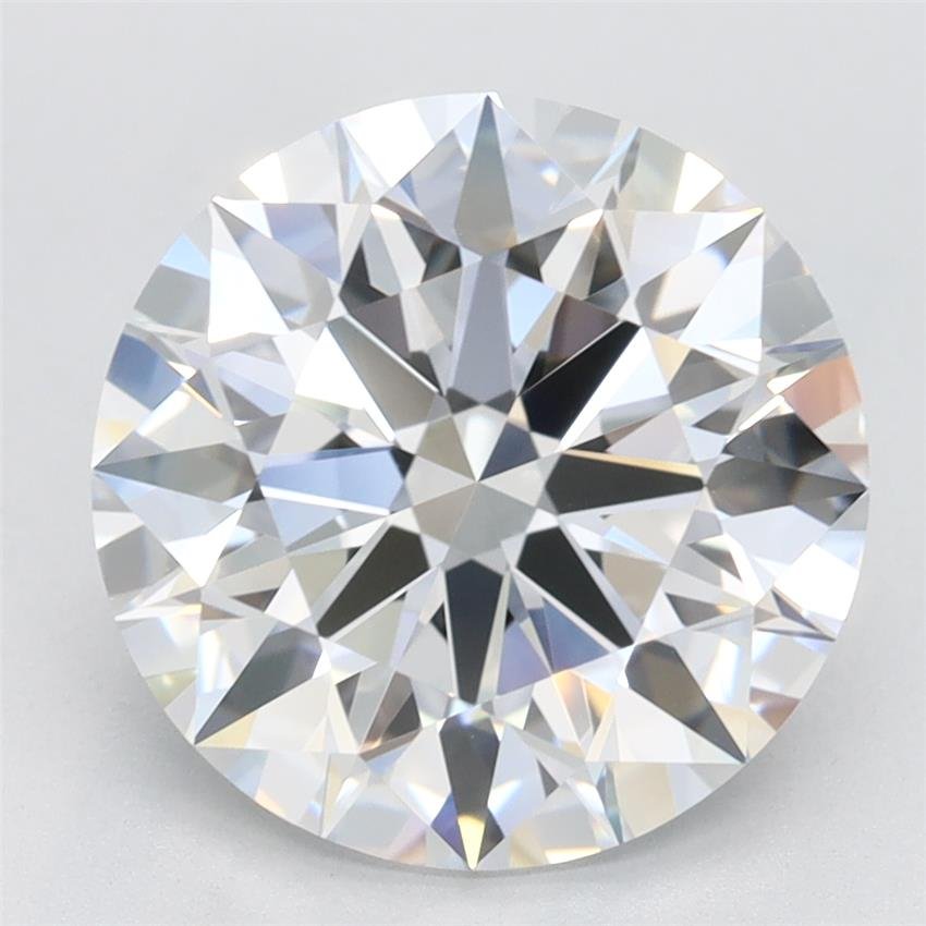 3.75ct D VVS2 Rare Carat Ideal Cut Round Lab Grown Diamond