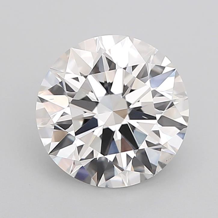 3.02ct E VS2 Rare Carat Ideal Cut Round Lab Grown Diamond