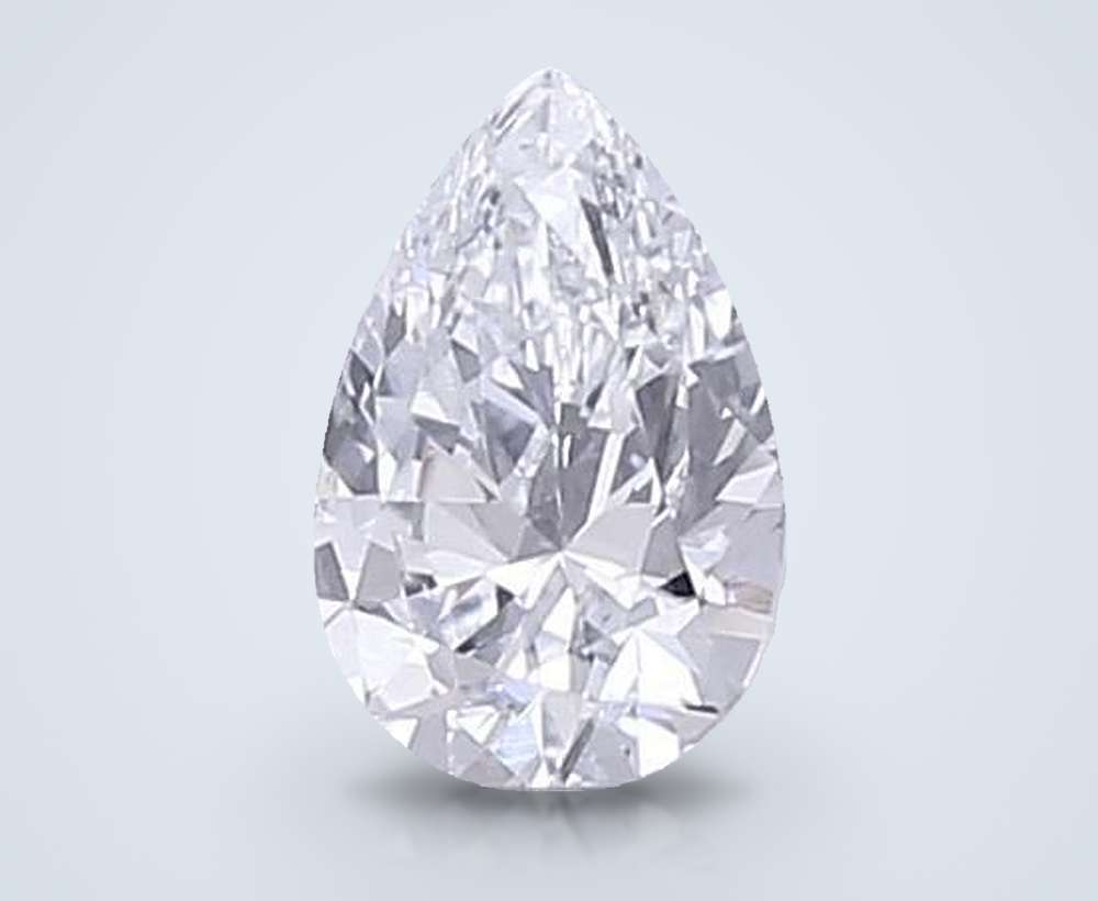 0.33 Carat Pear Lab Diamond