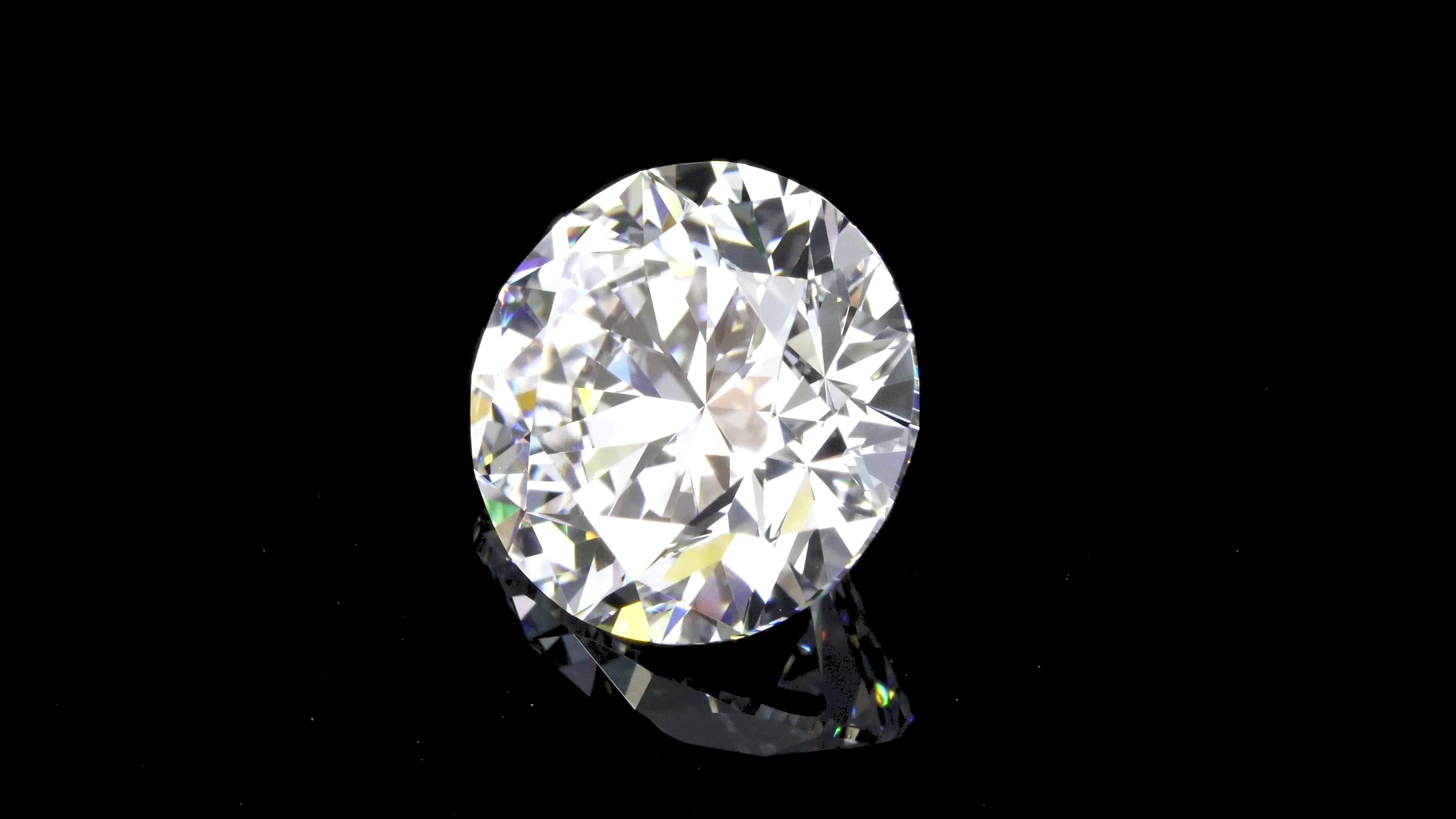 6.66ct D FL Excellent Cut Round Diamond