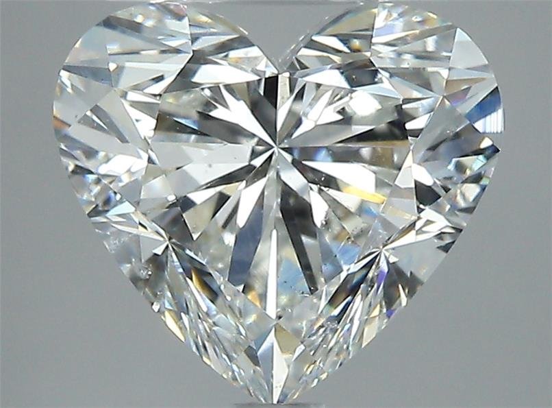 3.01ct I SI2 Rare Carat Ideal Cut Heart Diamond