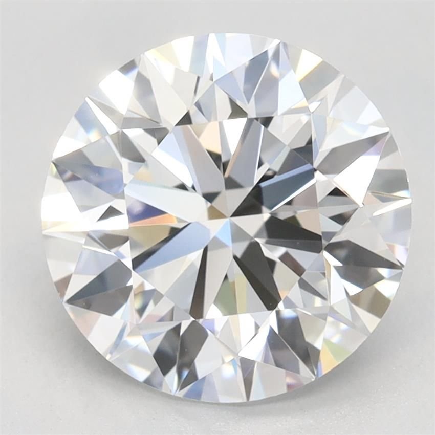 2.80ct D VVS1 Rare Carat Ideal Cut Round Lab Grown Diamond