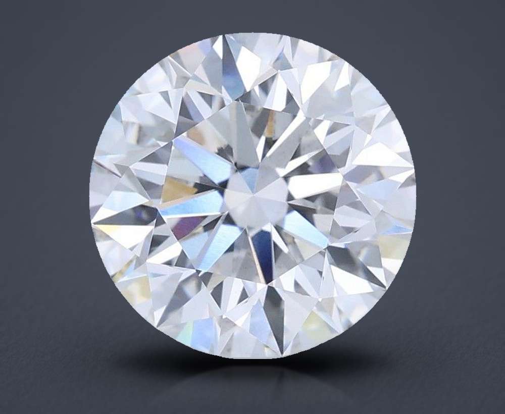 3.75 Carat Round Lab Diamond