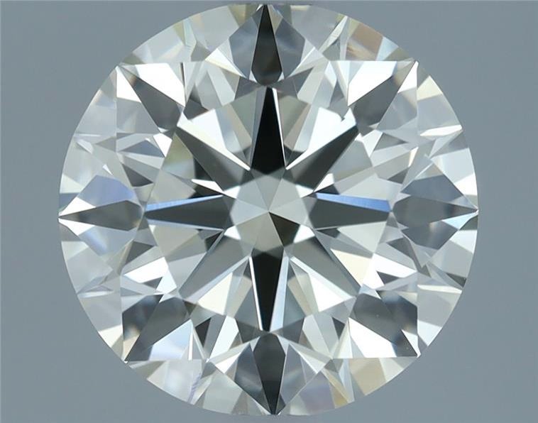 2.12ct J VVS2 Rare Carat Ideal Cut Round Diamond