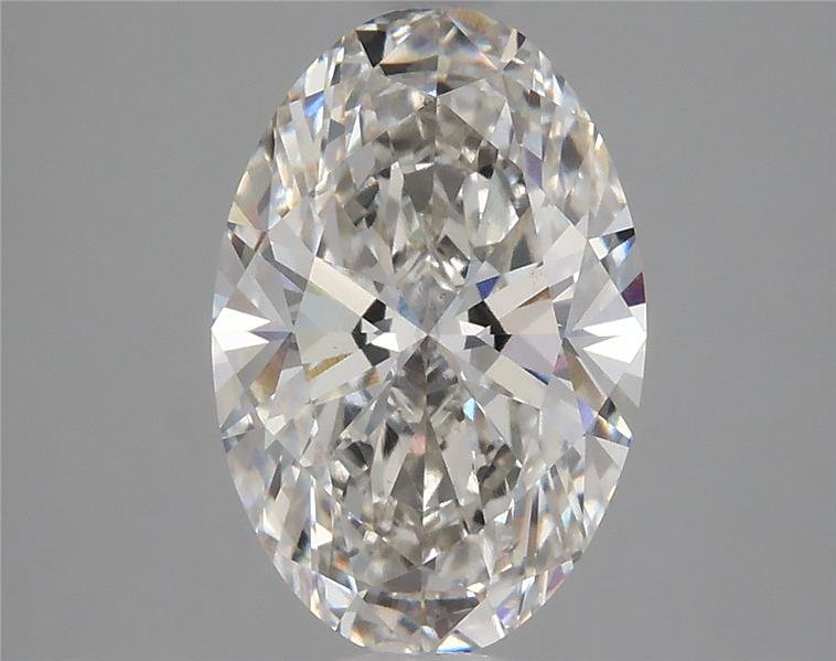 2.37ct H VS1 Rare Carat Ideal Cut Oval Lab Grown Diamond