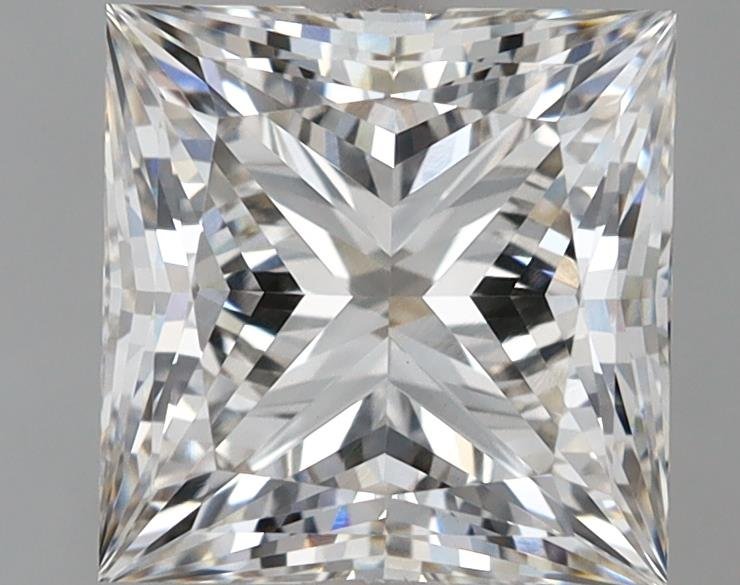 3.11ct I VS1 Rare Carat Ideal Cut Princess Lab Grown Diamond