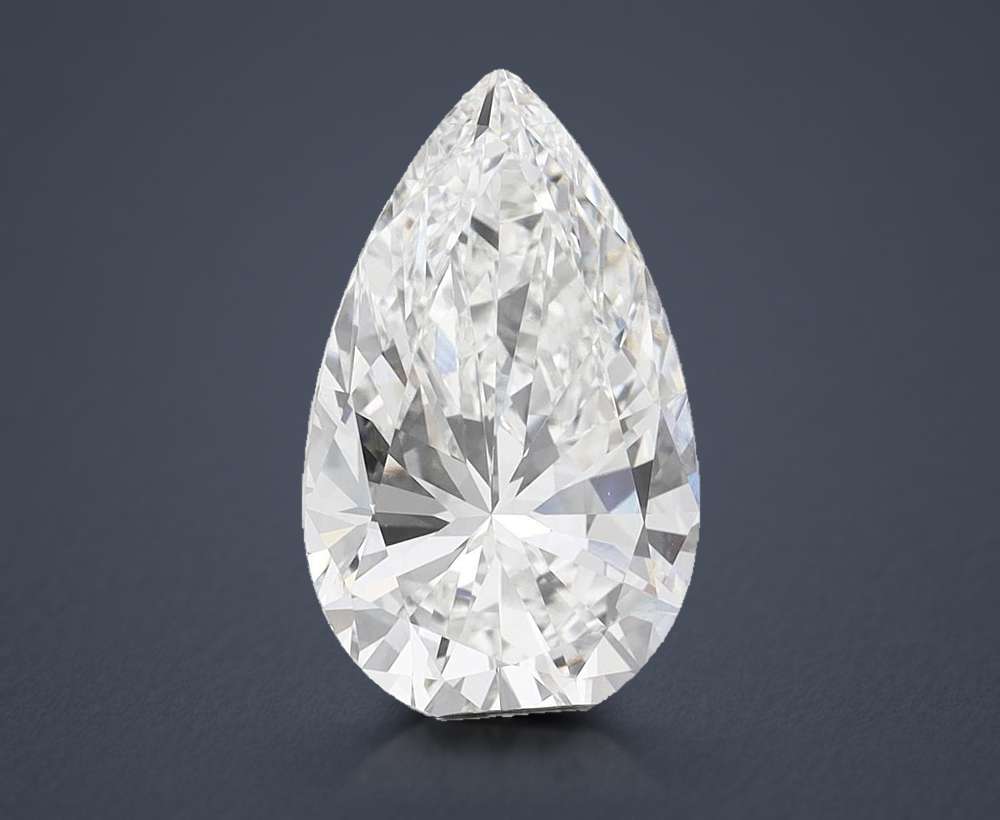 8.26 Carat Pear Lab Diamond