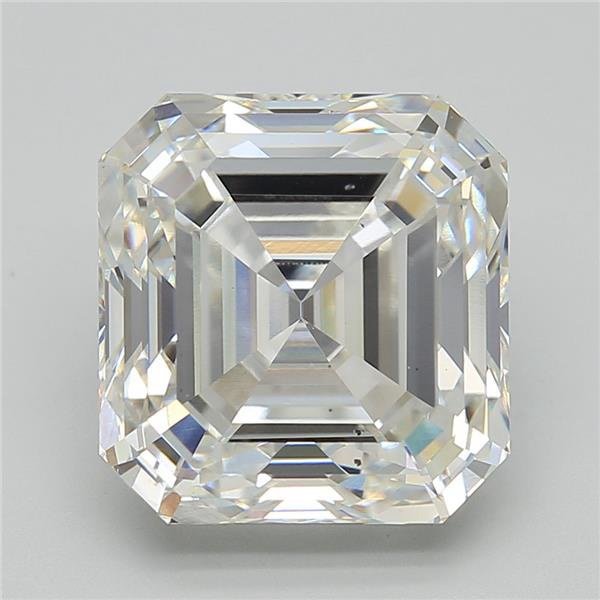 10.08ct F VS2 Rare Carat Ideal Cut Asscher Lab Grown Diamond