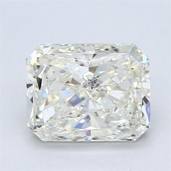 1.50ct J SI2 Rare Carat Ideal Cut Radiant Diamond