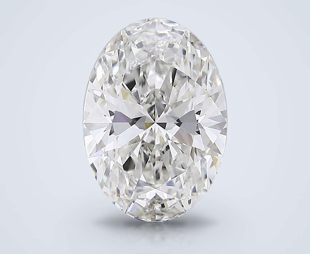 5.89 Carat Oval Lab Diamond