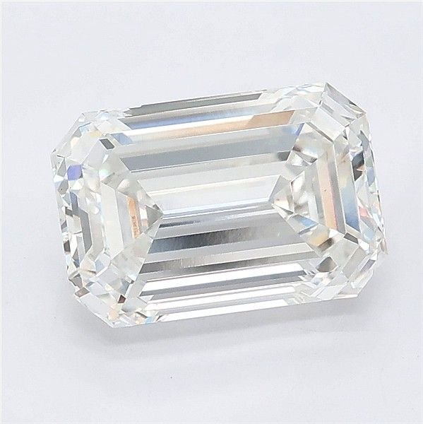 2.59ct F VS1 Rare Carat Ideal Cut Emerald Lab Grown Diamond